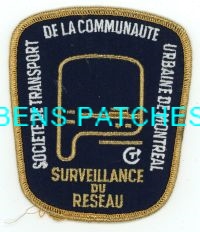 CANADA,QUEBEC,SURVEILLANCE DU RESEAU SOCIETE DE TRANSPORT URBAINE DE MONTREAL 1